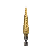 Broca escalonada 1/8"- 1/2" (# 1) - Profesional